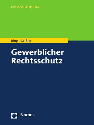 cover image of Gewerblicher Rechtsschutz